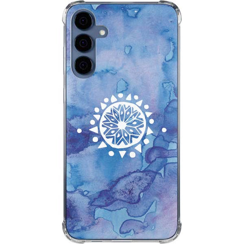 Mandala Symmetry Galaxy A35 5G Clear Case